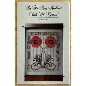 By the bay needleart SEEDS OF KINDNESS Counted Cross Stitch Pattern
